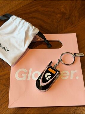Glossier LA Keychain
